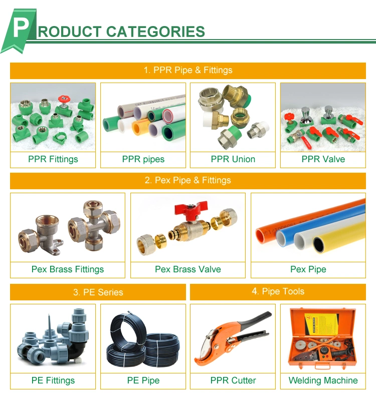 Ifan High Quality Pressure Pn25 Green Color PPR Pipe