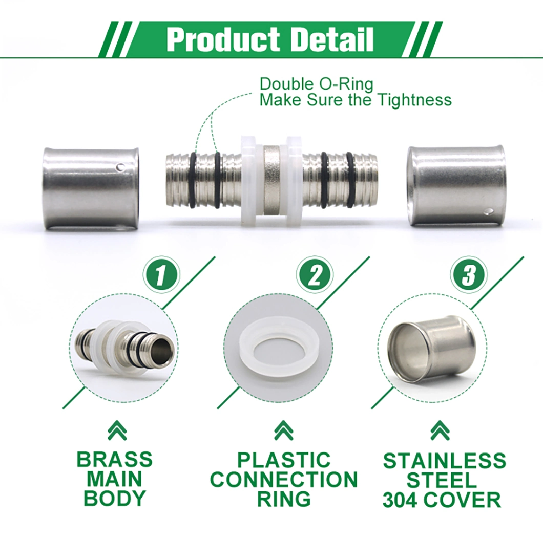 Ifan Pex Fittings Pex Press Fittings for Underfloor Heating Pipe