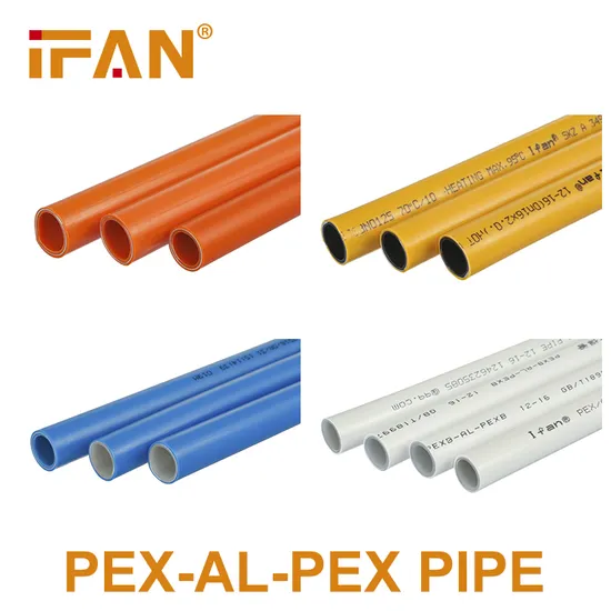 Tubo de gás Pex colorido Ifan 16-32 mm expansor Stabi Alumínio Plástico Tubo Pex Al Pex