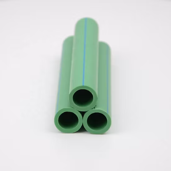 Tubo PPR Verde/Branco com Certificado ISO para Fornecimento de Água Quente e Água Fria
