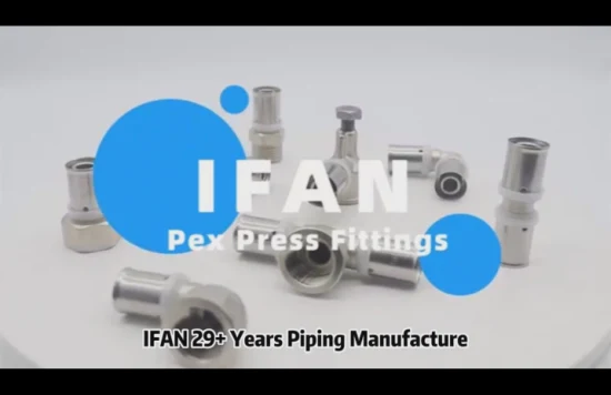 Ifan PPR/Pex/HDPE Pex-Al-Pex Tubos e Conexões Acessórios de Pressão de Fábrica por Atacado