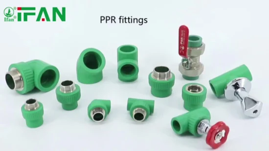 Tubos e conexões Ifan PPR/PP/PVC 20-110 mm PPR
